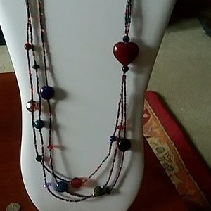 Boho Beaded Necklace